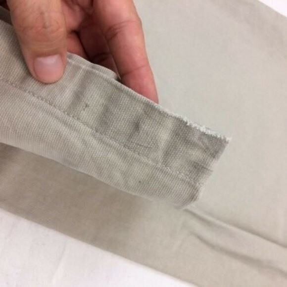 Vintage American Eagle Outfitters Pants Corduroy Flared Size 6 Beige Y2k - Picture 12 of 12